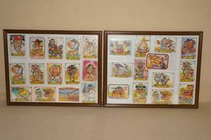 lot 91 image: 1988 Donruss and Leaf Comic Baseball Cards