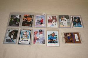 lot 54 image: Signed Sports Cards
