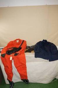 lot 99 image: Italian Military Flight Suit with Inserts