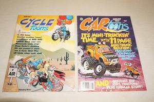 lot 159 image: 2 1970s CARtoons Comic Books
