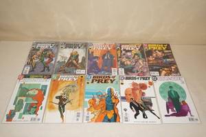 lot 164 image: 10 Birds of Prey Comic Books