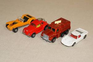 lot 166 image: Vintage Lesney-Matchbox Toy Cars