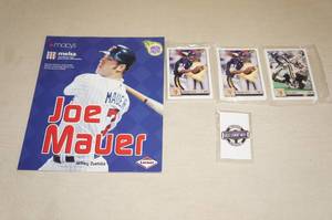 lot 196 image: Mauer Book, Vikings Cards, Bud Grant Pin