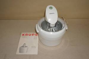 lot 209 image: Krups Ice Cream Maker