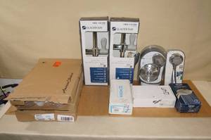 lot 218 image: Shower Wands and Heads, Grab Bars, Toilet Seats