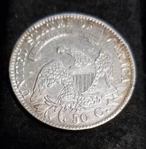 1832 US BUST SILVER HALF DOLLAR