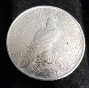 1923 PEACE SILVER DOLLAR