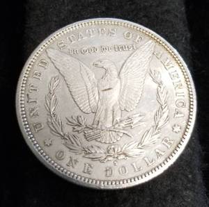 1880-S MORGAN SILVER DOLLAR UNC