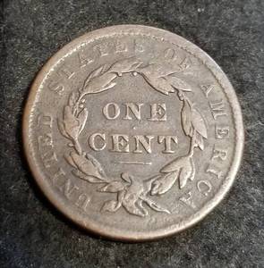 1837 US MATRON HEAD LARGE CENT