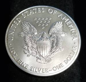 2021 AMERICAN SILVER EAGLE 1 TROY OZ. .999 FINE SILVER DOLLAR