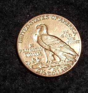1914-D US $2.50 GOLD INDIAN