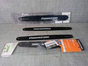 20A Bar and Chain Combo by Powercare- set of 4 - mixed conditions - SEE PICTURES
