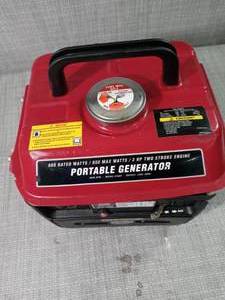 All Power 800-Watt Gasoline Portable Generator with Oem Engine Model #APG3004A-used & slightly damaged
