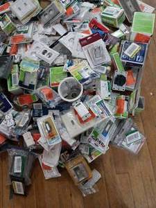 Mixed lot of wallplates and electrical covers