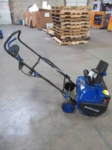 lot 9 image: Snow Joe 22 in. 15 Amp Electric Snow Blower with Dual LED Lights SJ627E.