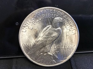 1923 P Peace Dollar