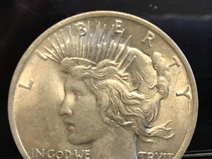 1924 P Peace Dollar