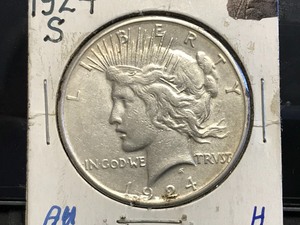 1924 S Peace Dollar