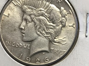 1926 P Peace Dollar