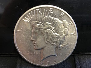 1926 S Peace Dollar
