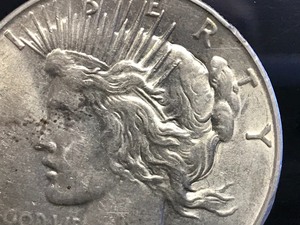 1924 D Peace Dollar
