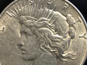 1927 D Peace Dollar