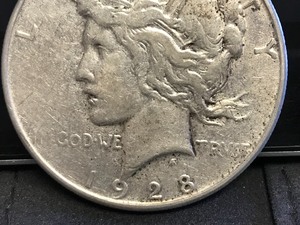 1928 S Peace Dollar