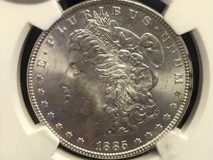 1885 P Morgan Dollar MS64