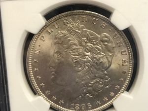 1896 P Morgan Dollar MS65