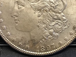 1897 P Morgan Dollar