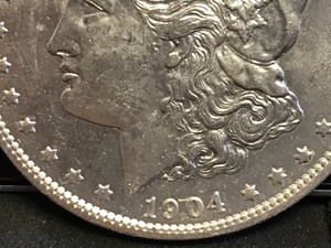 1904 O Morgan Dollar