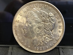 1921 P Morgan Dollar