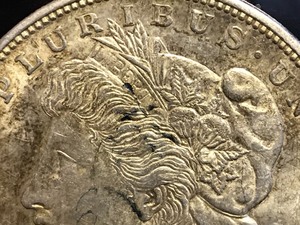 1921 D Morgan Dollar