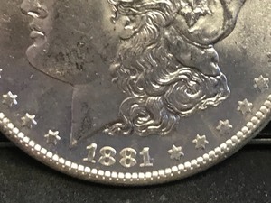 1881 S Morgan Dollar