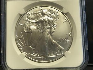 2017 1 oz Liberty Silver Coin MS 70