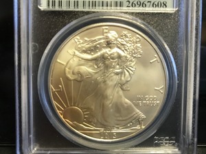 2013 S 1 oz Liberty Silver Coin MS69
