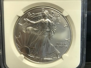 2011 S 1oz Liberty Silver Coin MS70