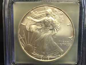 2006 1oz Liberty Silver Coin MS70