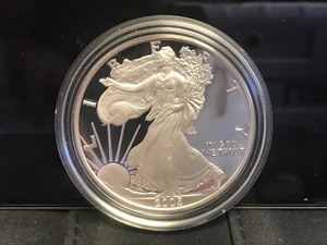 2005 1oz Liberty Silver Coin