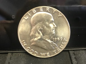 1959 D Franklin Half Dollar