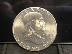 1961 Franklin Half Dollar