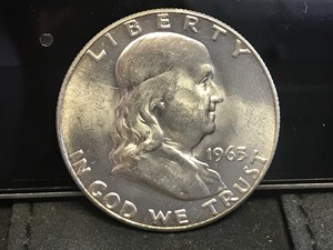 1963 Franklin Half Dollar