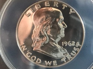 1962 Franklin Half Dollar PF66 Proof