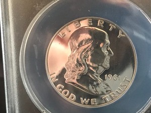 1961 Franklin Half Dollar PF66 Proof