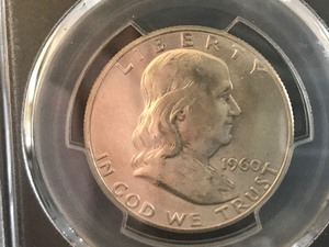 1964 Franklin Half Dollar MS64