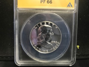 1958 Franklin Half Dollar PF66 Proof