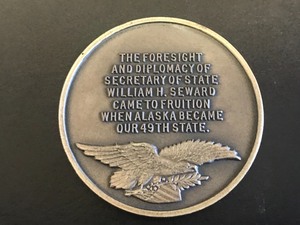 Great American Triumphs The Alaska Purchase 1.15oz Sterling Silver
