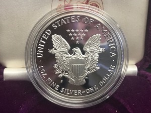 1990 1oz Silver Liberty Proof Coin