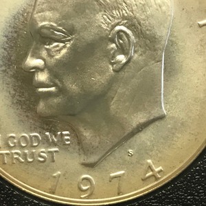 1974 Eisenhauer Proof Dollar