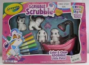 lot 909 image: Crayola Scribble Scrubbie Pets Tattoo Shop